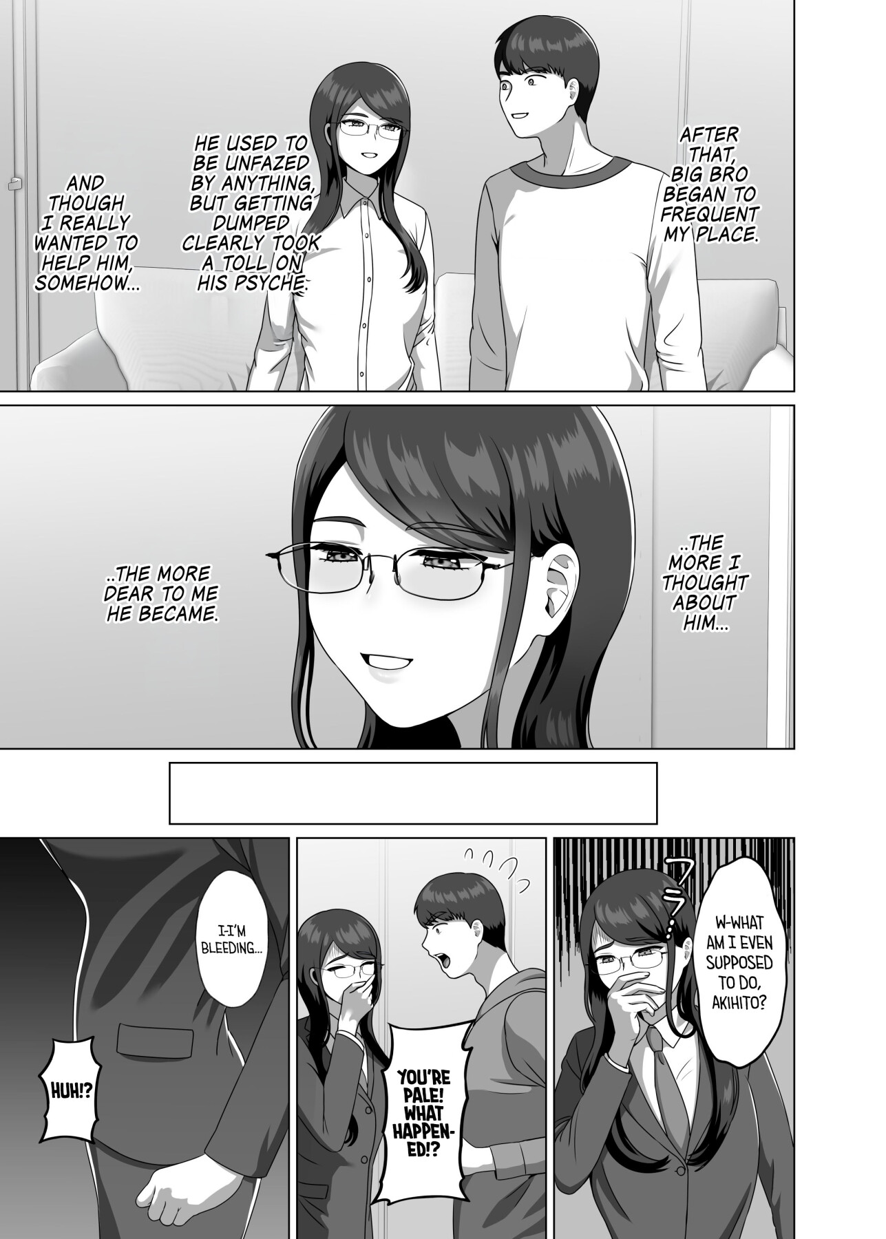 Hentai Manga Comic-I Fell in Love With My Gender Bent Big Brother and Made Him a Woman for Good by Knocking Him Up!-Read-8